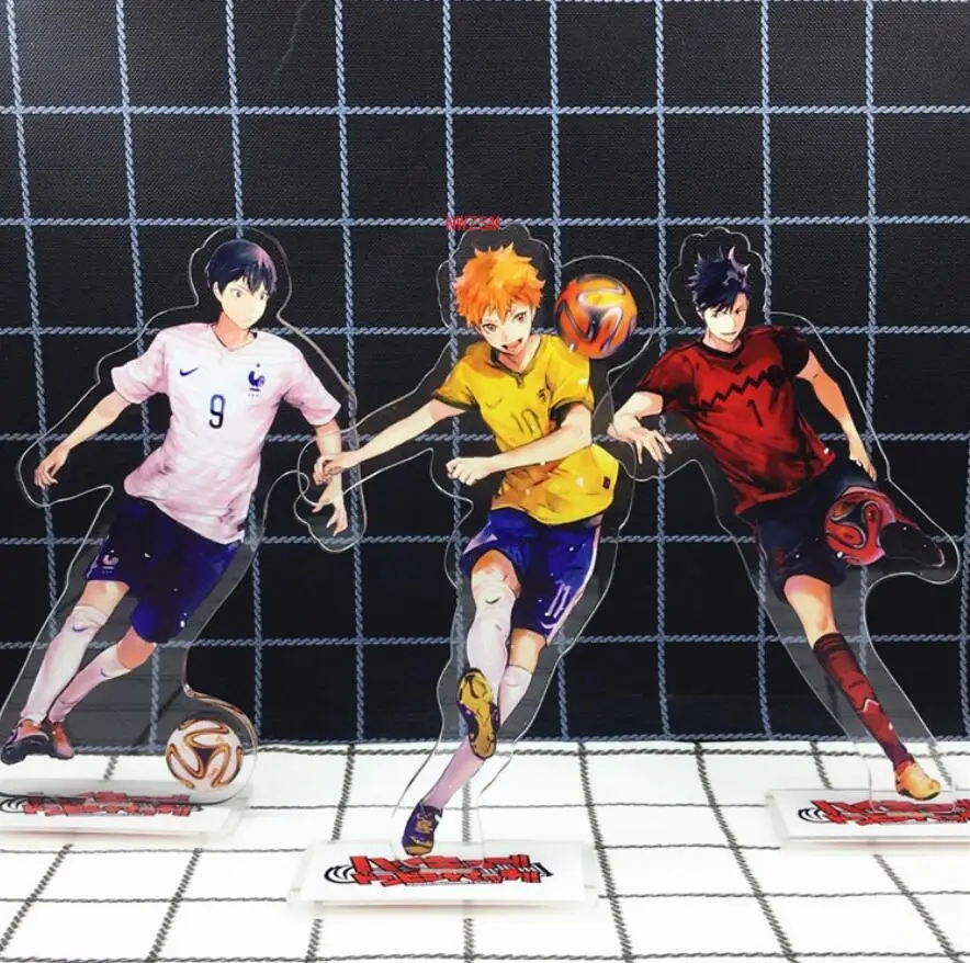 Haikyuu! Hinata Shoyo Kageyama Tobio аниме акриловая подставка фигурка настольное украшение