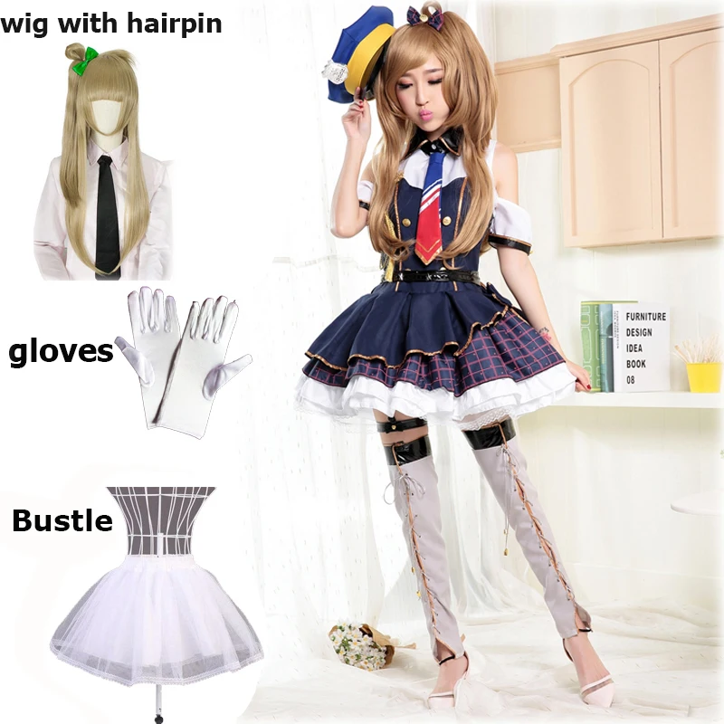 2019 аниме Love Live! Школьный идол проект минами Котори косплей костюм на Хэллоуин