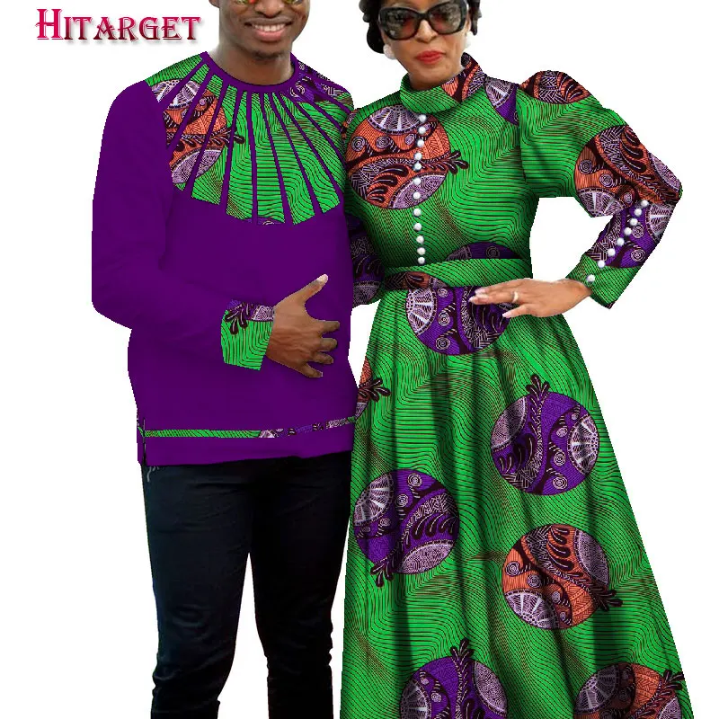 Африканские платья для пар Дашики Ретро парный костюм вечерние ринки/свадьбы