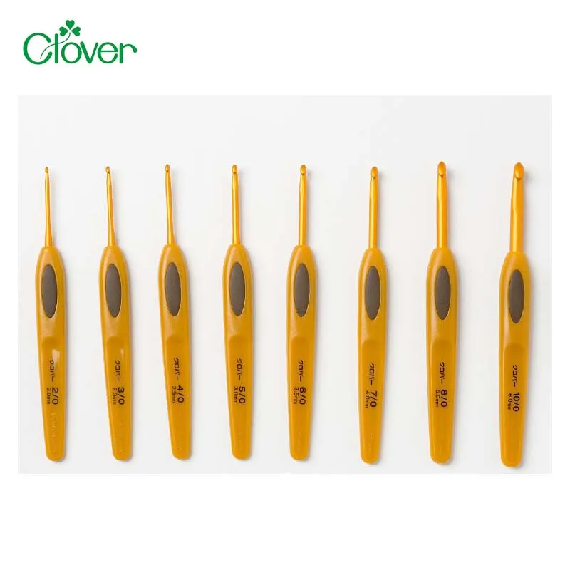 Японский Клевер вязальные спицы для вязания крючком из алюминия оригинал