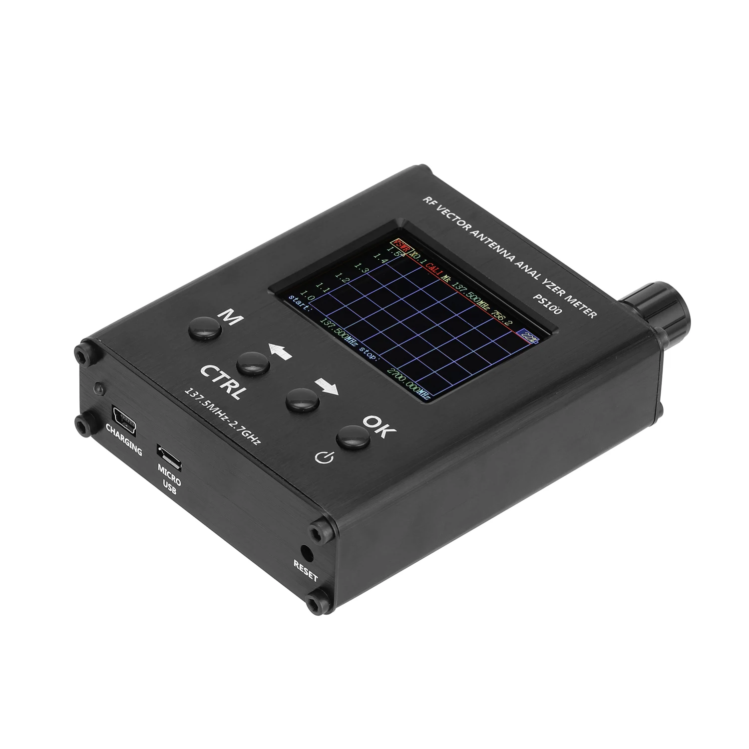 Стоящий счетчик волн антенный тестер 137 5 MHz-2 7 GHz RF Векторный анализатор