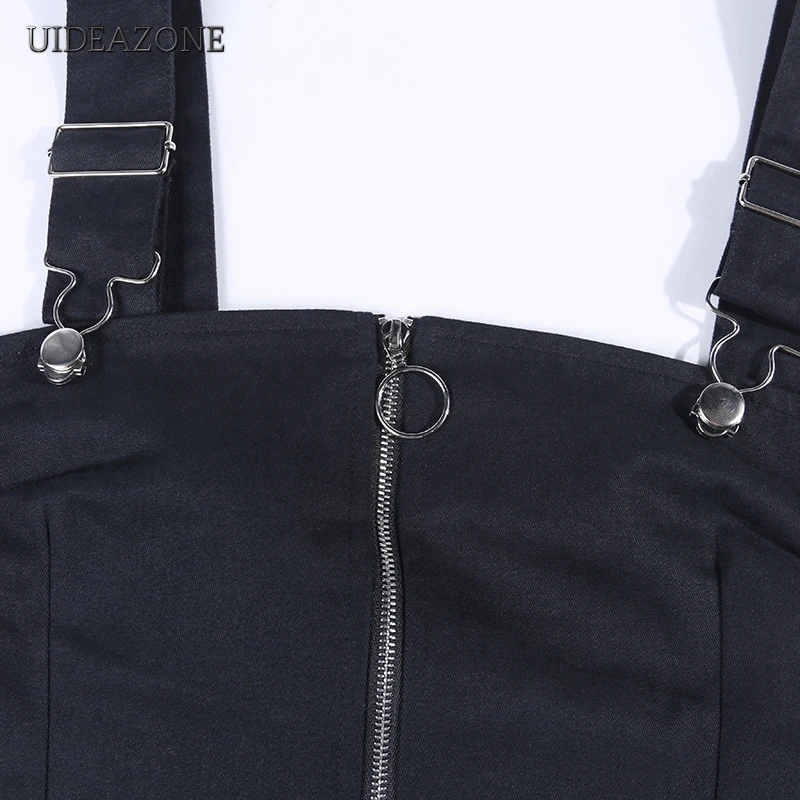 Женское винтажное платье на бретельках готическое Свободное в стиле ретро без