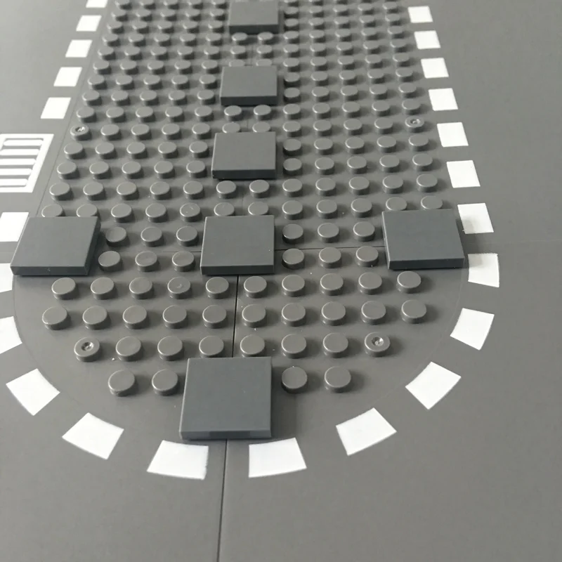

City Road Street Baseplate Set Street lights building block base plate Compatible All Brands