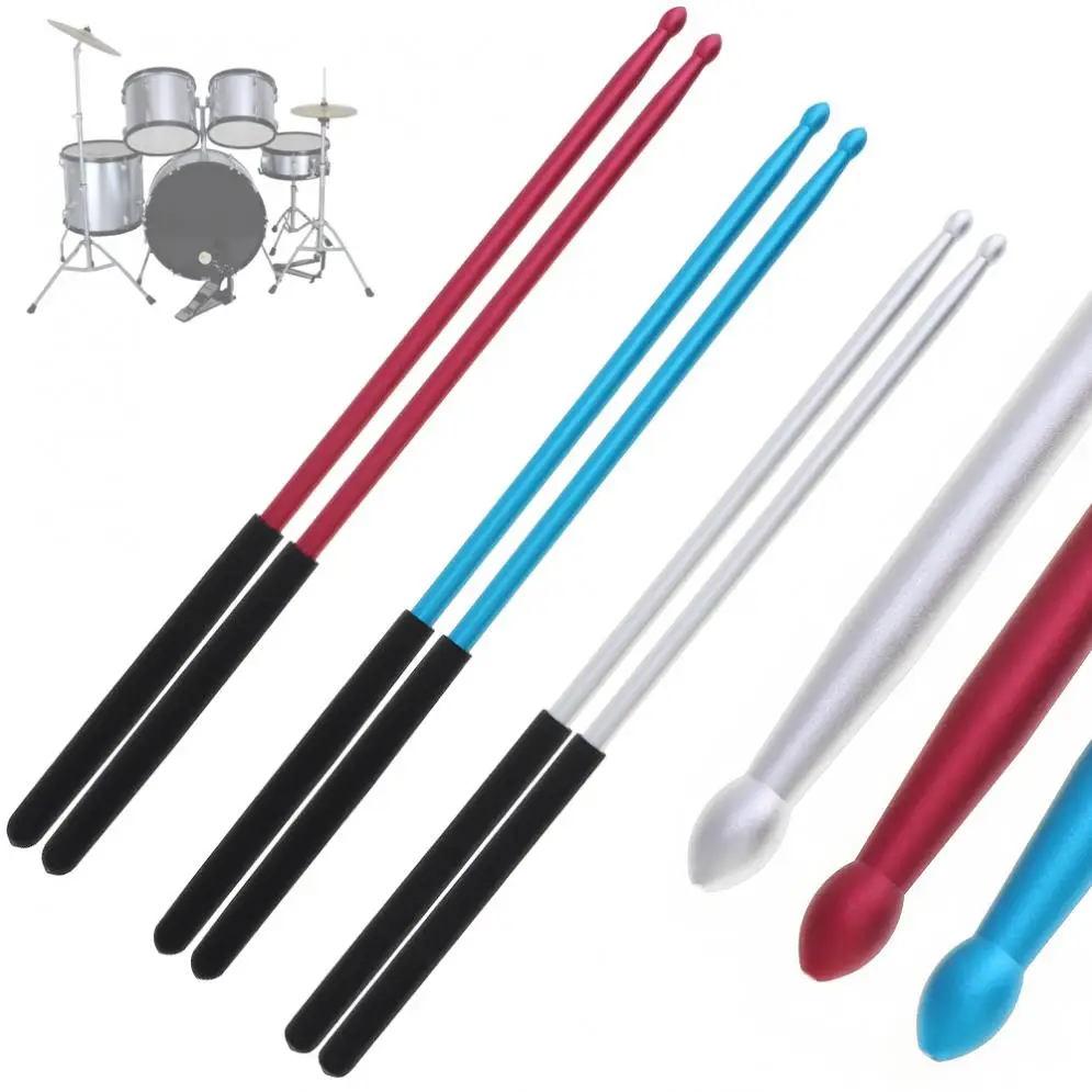 

1 Pair Professional Drum Sticks 5A 405MM Aluminium Alloy Drumsticks for beginners Jazz Drum percussion Practicing Exercises