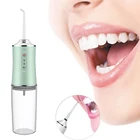 Ирригатор для полости рта, стоматологический водный Флоссер, устройство для чистки зубов с 3 режимами, зубная щетка, гигиена полости рта, чистый, с зарядкой от USB