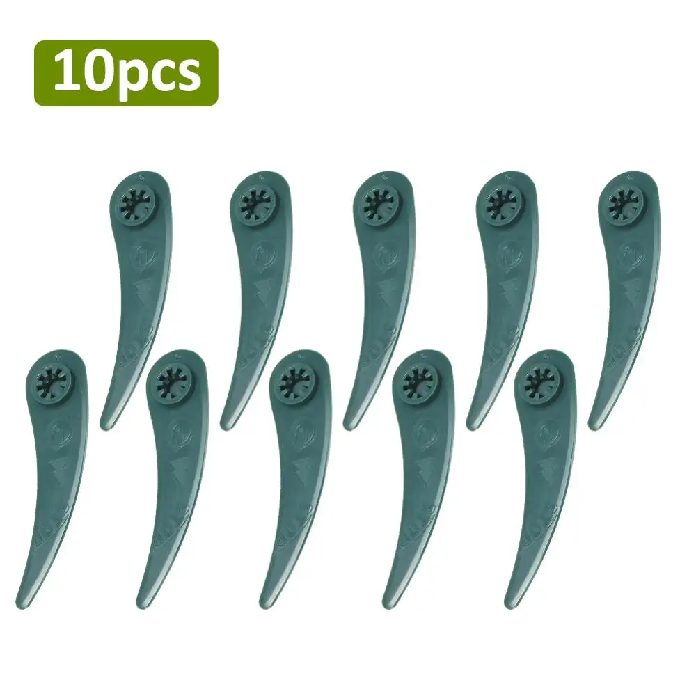 

25Pcs Plastic Replacement Grass Strimmer Blades Dura Lawn Mower Blade For BOSCH ART 23-18 LI