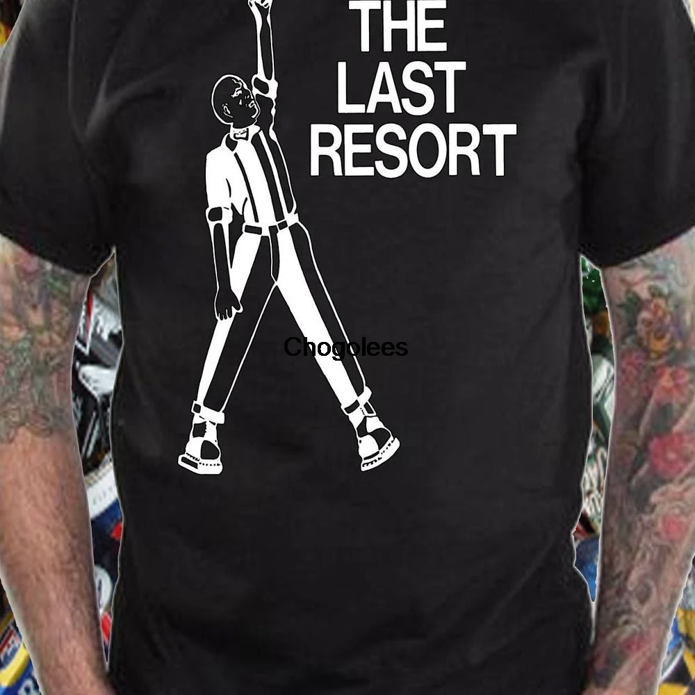 Рубашка для последнего курорта в стиле панк