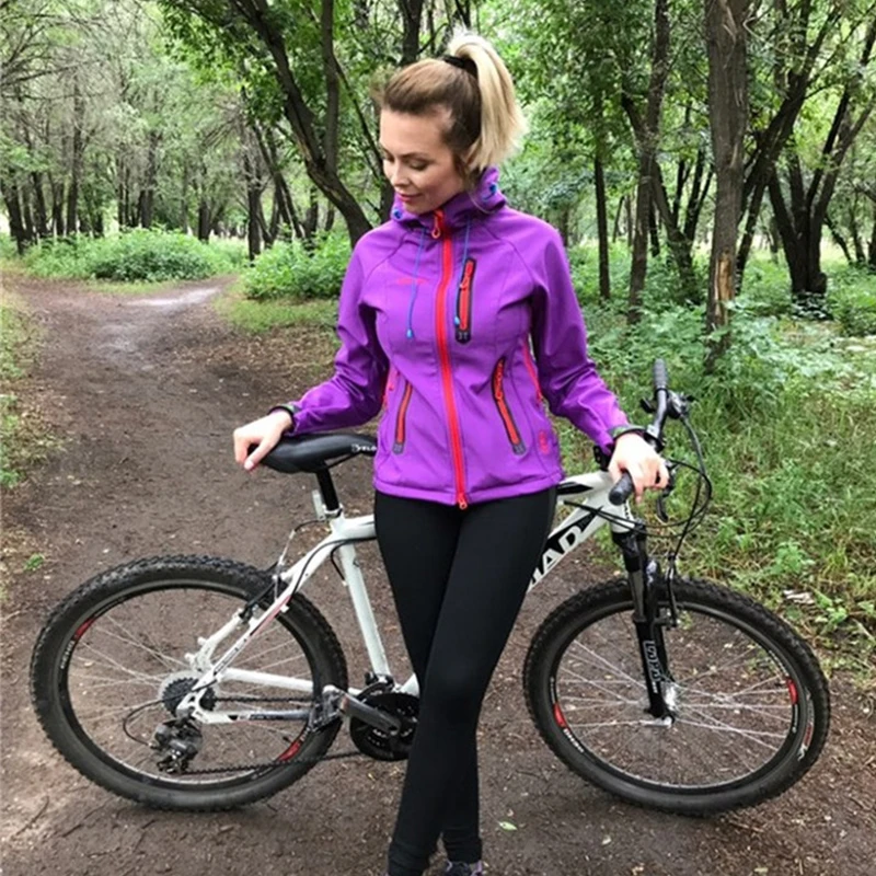 SAENSHING, Женская флисовая куртка для велоспорта Mtb, водонепроницаемая ветрозащитная куртка, теплая флисовая Спортивная одежда для улицы, дождевые куртки