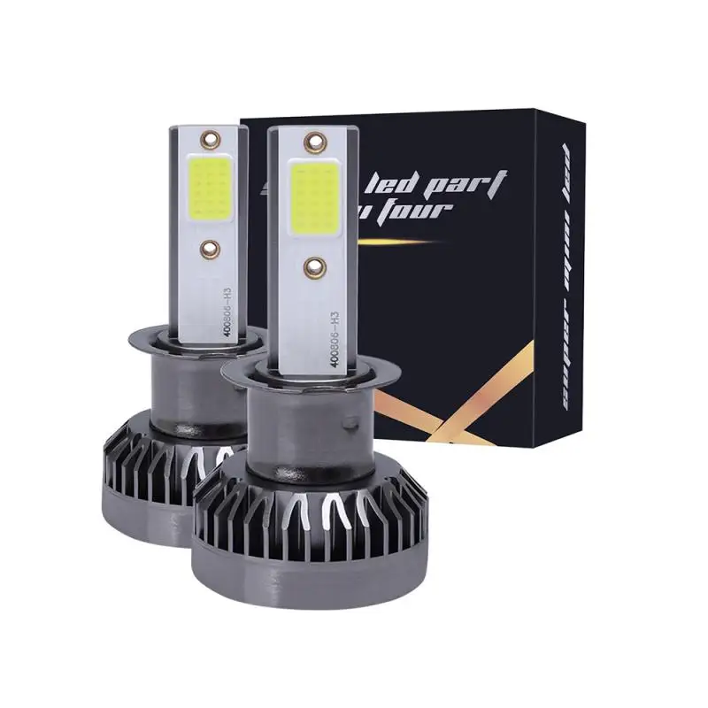 2 шт./пара Автомобильный светодиодный светильник на голову комплект для