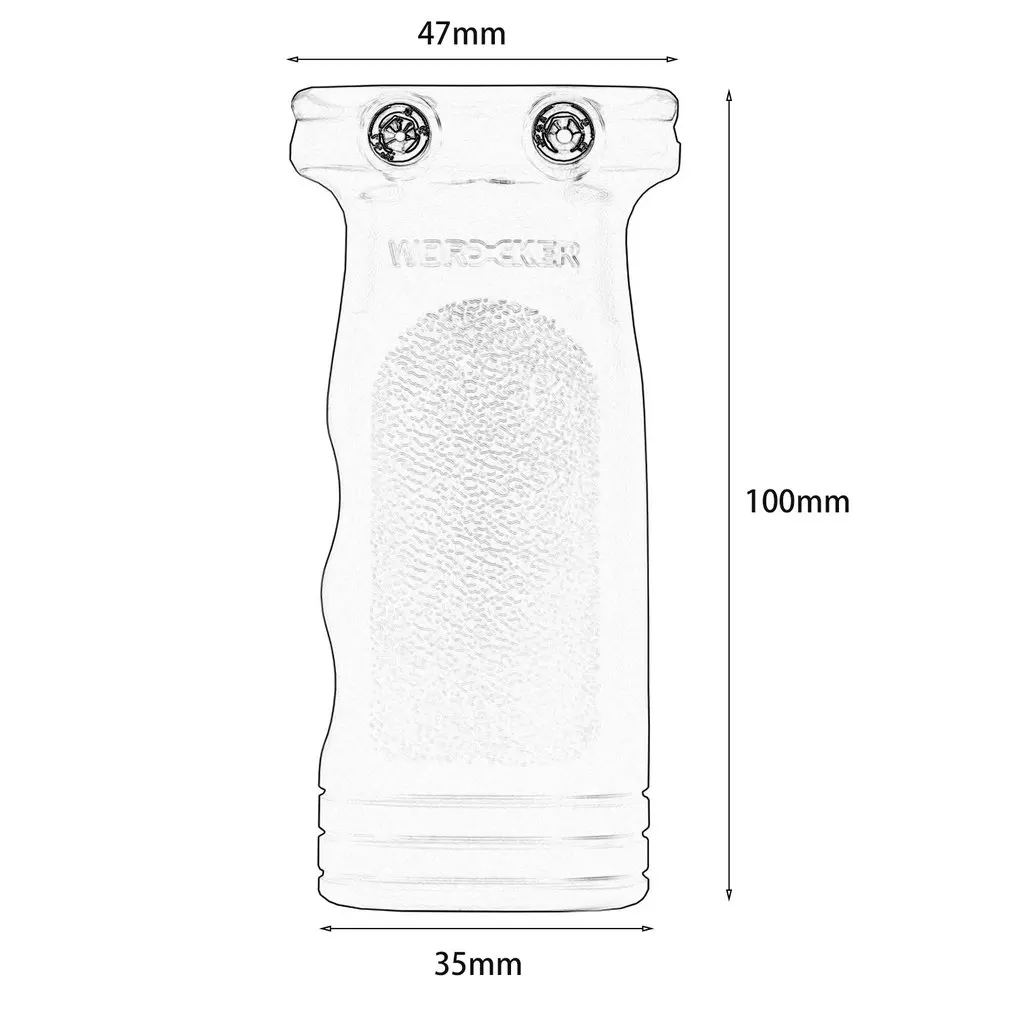 

Worker Hand Replacement Plastic Handle Grip Modification Accessory For N-Strike Elite Retaliator Flywheel Nerf Toy Gun Parts