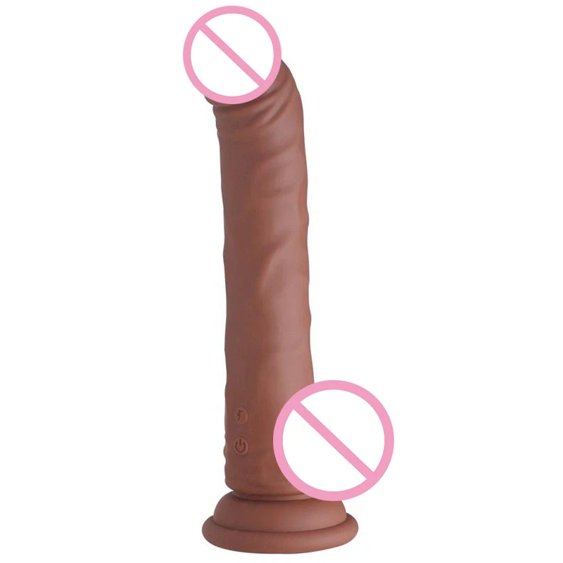 Силиконовая имитация пениса женский вибратор для мастурбации вращающийся