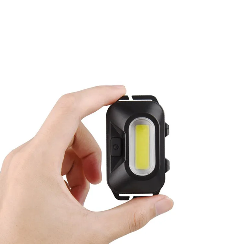 Светодиодный мини налобный фонарь COB с hoofdlamp вспышка светильник высокой мощности