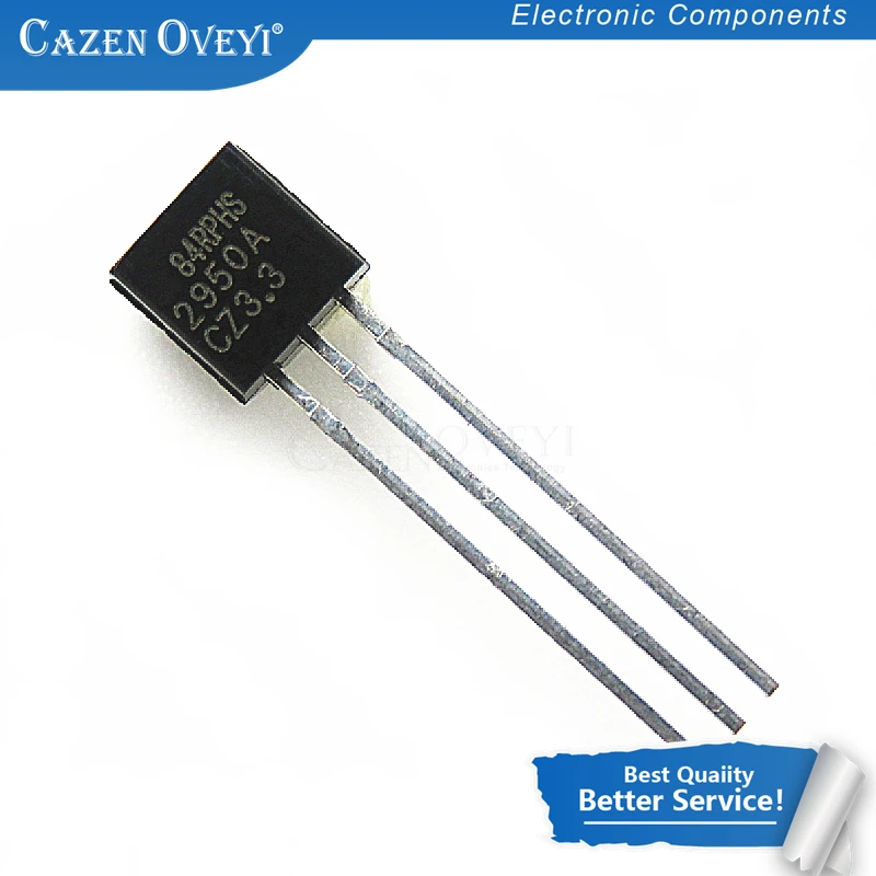 10pcs/lot 2950ACZ-3.3 LP2950ACZ-3.3 LP2950-3.3 LP2950 2950A TO-92 In Stock | Электронные компоненты и