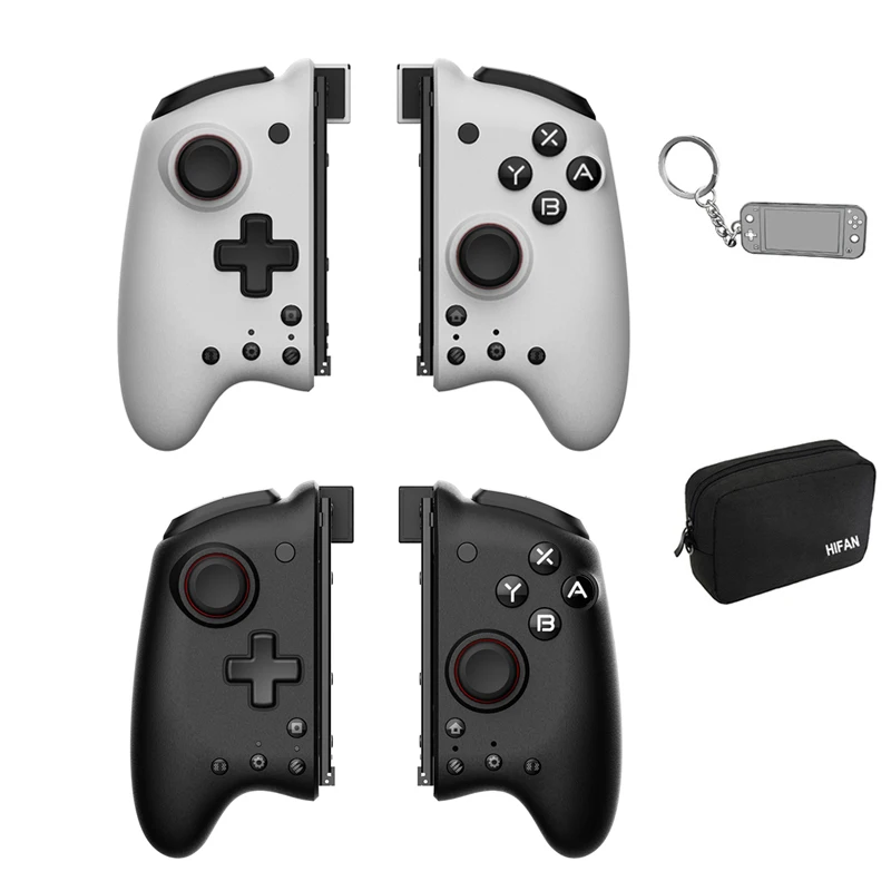 

Игровая консоль MOBAPAD M6 Gemini, контроллер для Nintendo Switch Joycon с левой и правой рукояткой для геймпада Nintendo Switch OLED