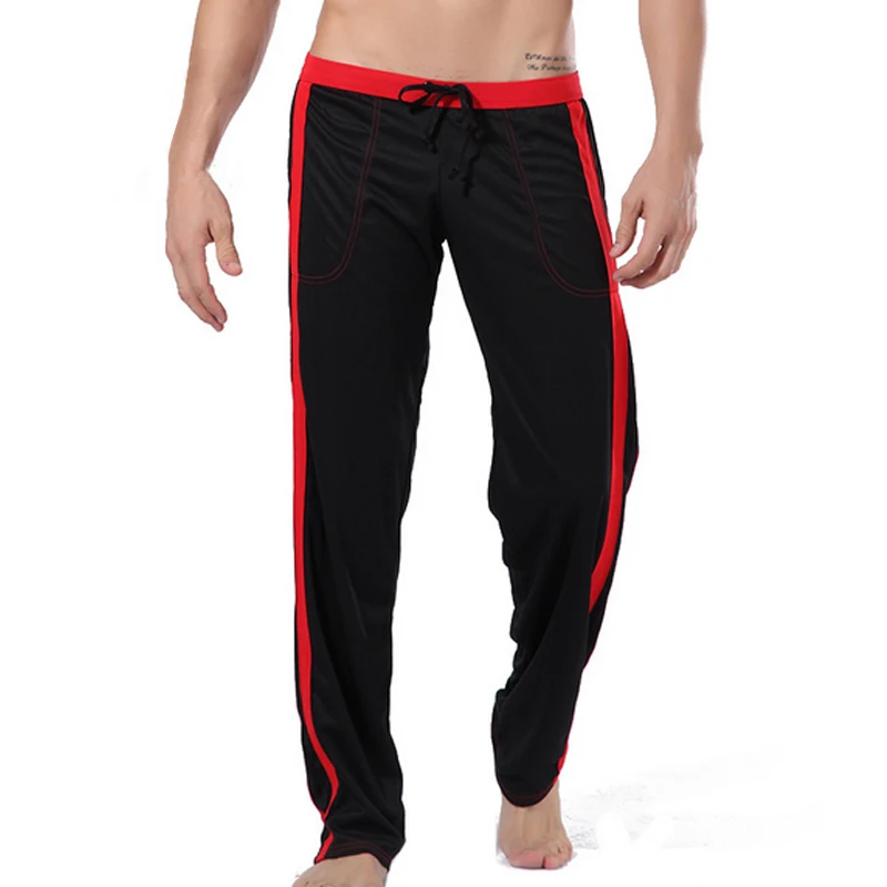 Брюки для сна мужские мягкие Пижама домашняя одежда повседневная свободная