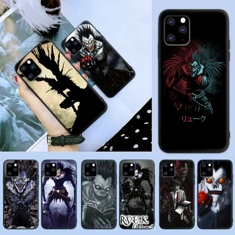 

Death Note Ryuk Kira Phone Case For iPhone 6 7 8 Plus 11 12 ProMax X XR XS SE Max Back Cover