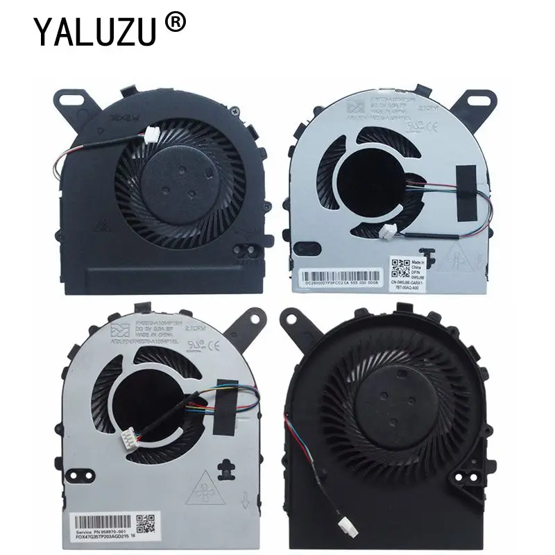 YALUZU новый вентилятор охлаждения процессора для DELL inspiron 14 7460 15 7560 7572 Vostro 5468 5568 DP/N