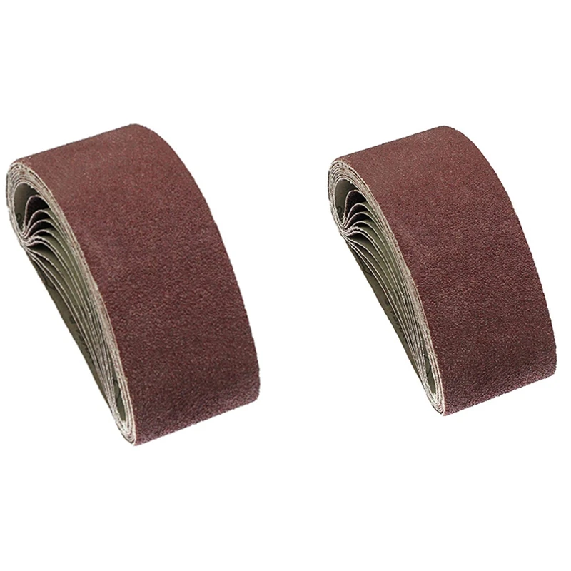

20Pcs 75X457mm Abrasive Sanding Belts Abrasive Bands For Sander Power Tools,800 Grits & 600 Grits