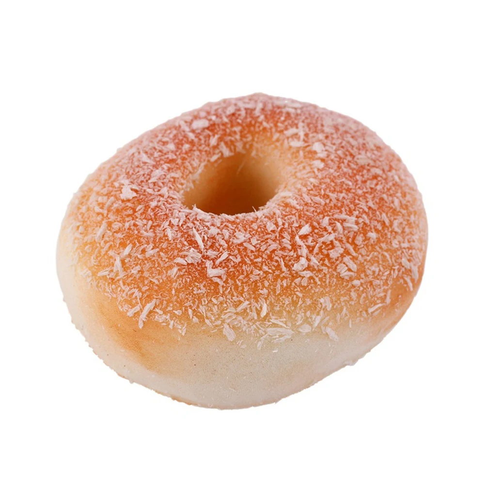 ПУ имитация сливочный пончик искусственный реалистичный поддельный еда модель