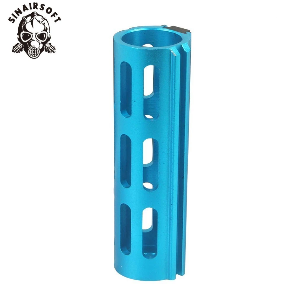 Hot MA Tactical Full Steel 19 Teeth Aluminum Blue Piston For Airsoft AEG R85 SR25 Gearbox Paintball Shooting Hunting Accessories | Спорт и