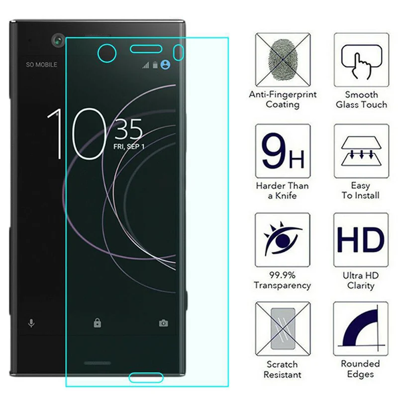 Закаленное стекло для Sony Xperia M M2 M4 Aqua M5 защита экрана телефона L L1 L2 T2Ultra T3 Защитное |