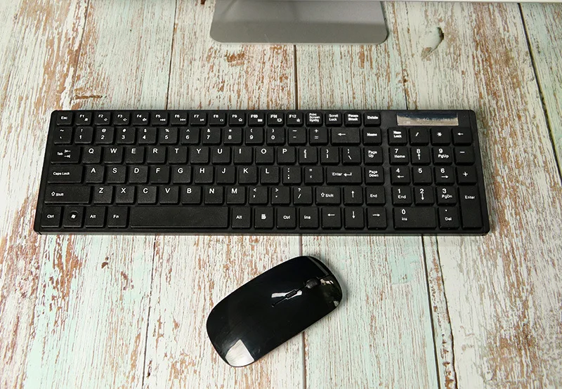 2 4g Беспроводная ультратонкая клавиатура и мышь набор Плоских беспроводных