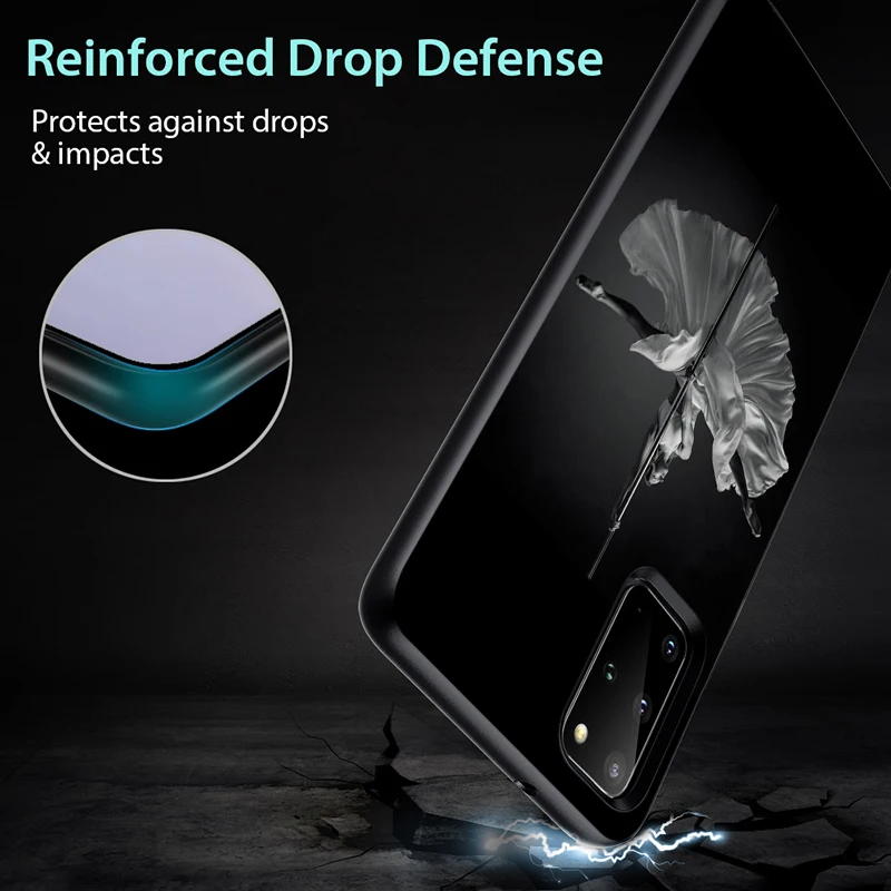 

Ballet Dance for Samsung Note 20 10 9 8 Ultra Plus A91 A81 A71 A51 A42 A41 A31 A21 A12 A11 A01 Black Phone Case