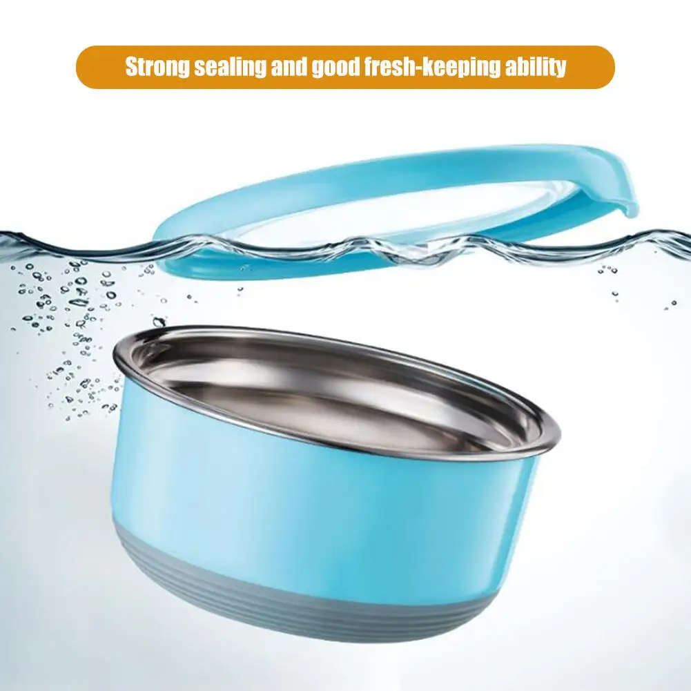 Микроволновая печь Bento Box закуска круглая 730 мл детский Ланч бокс с подогревом