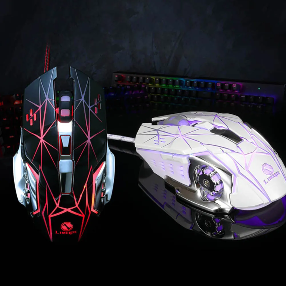 3200DPI светодиодный optique 6D USB filaire jeu souris Pro Gamer pour PC 6 бутонов avec molette de défilement 5 millions cycle |