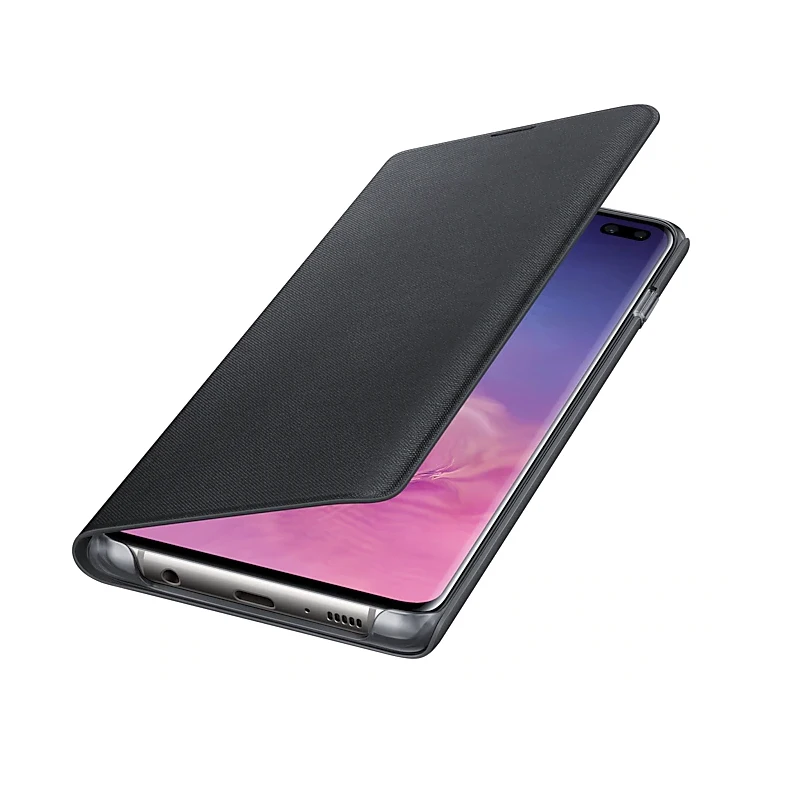 Samsung-funda inteligente con vista LED, Original, para Samsung Galaxy S10, SM-G9730, S10, SM-G9700, S10 E, S10E, S10Plus, G9750-4