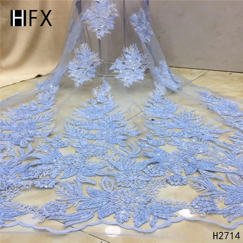 HFX новейшая африканская кружевная ткань ФРАНЦУЗСКИЙ нигерийский луковый цвет 2019