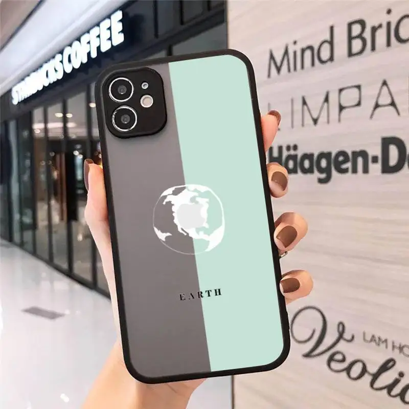 

cortoon design funny Life Signs Phone Cases Matte Transparent for iPhone 7 8 11 12 s mini pro X XS XR MAX Plus cover funda