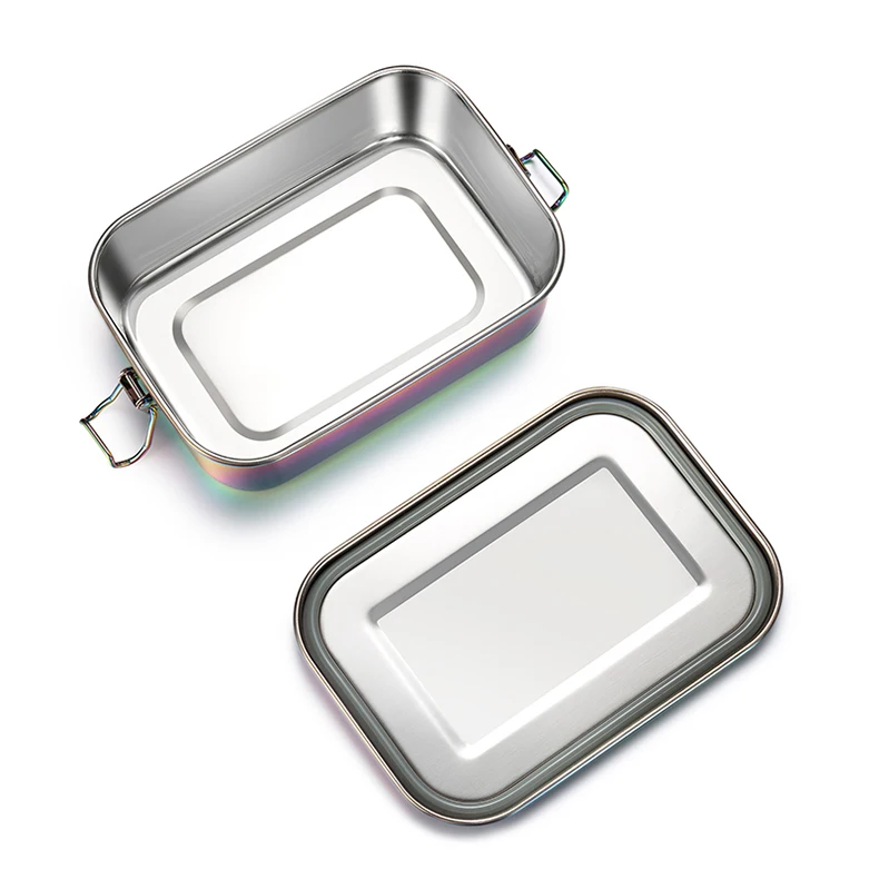 

Lunch Container Stainless Steel Bento Food Container G.a HOMEFAVOR Snack Storage Box For Kids Women Men