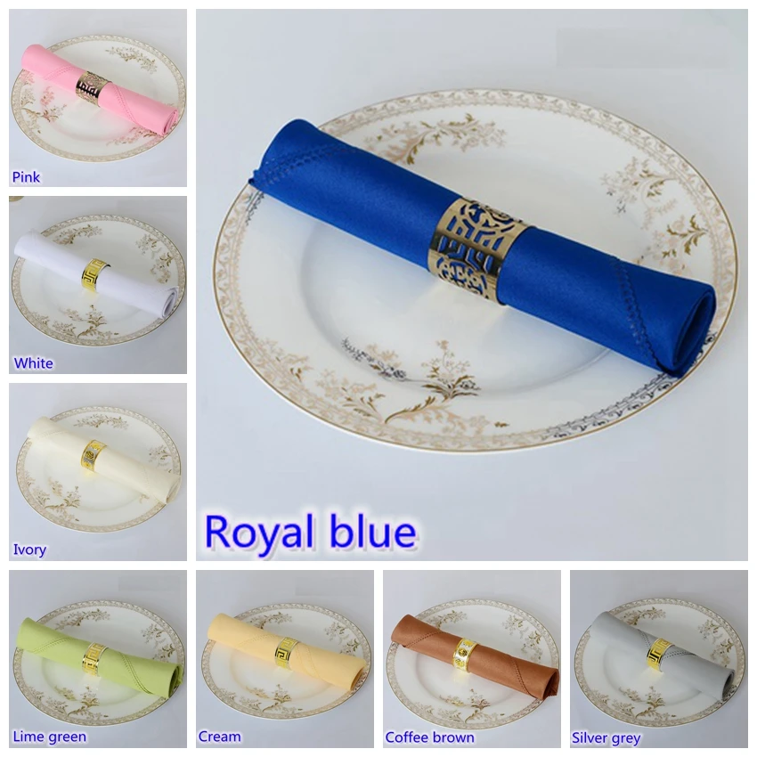 Салфетка Из простого полиэстера салфетка для свадебного отеля и детской одежды