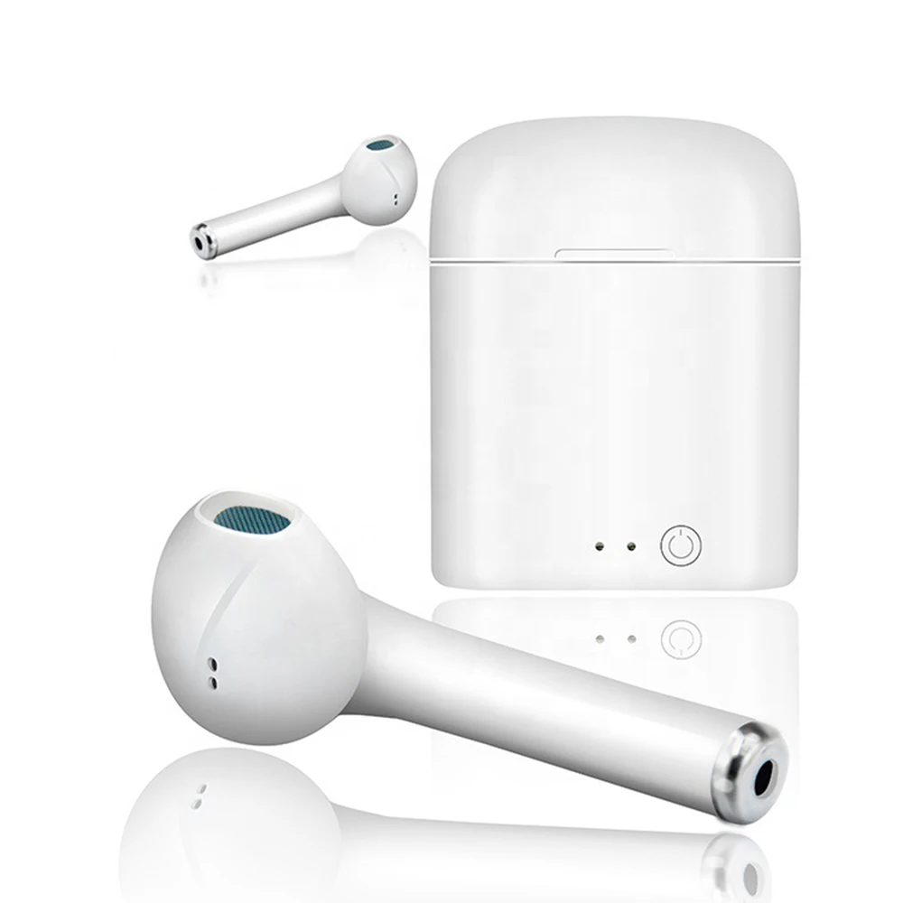 I7s Tws гарнитура беспроводная Bluetooth 5,0 гарнитура Мини наушники, с микрофоном зарядная коробка спортивная Гарнитура, для смартфонов