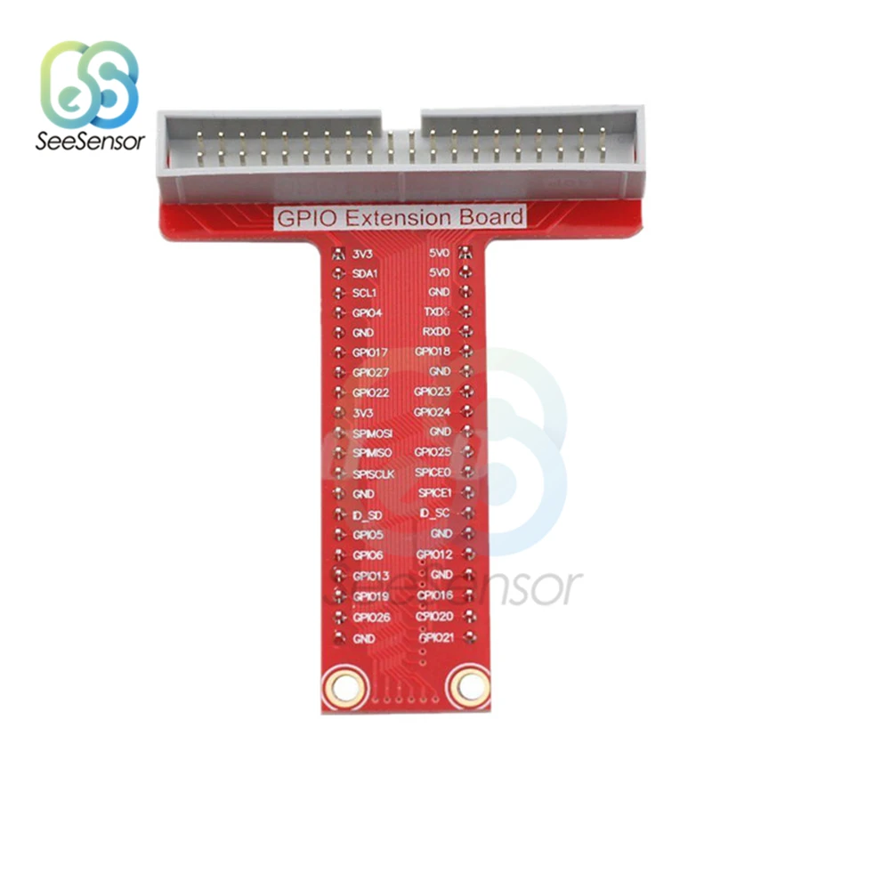 T type GPIO Плата расширения + Raspberry Pi 40Pin кабель 20 см для 3 2 Модель B & +|Детали и