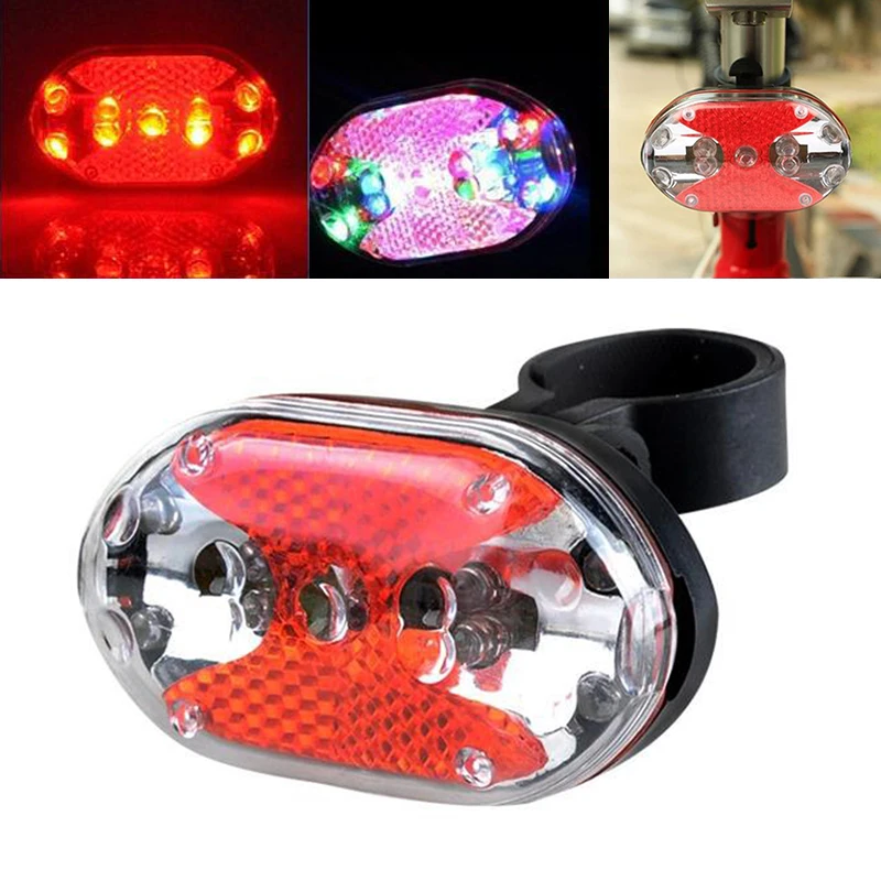 Bike Light LED Taillight Rear Tail Safety Warning Cycling Portable Flash Super Bright | Спорт и развлечения