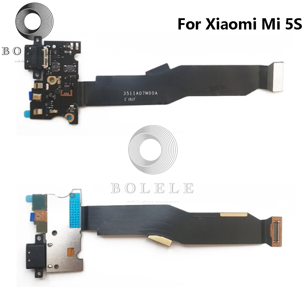 Оригинальный USB-порт для зарядки Xiaomi Mi 5 5S Plus Mi5 Mi5S док-станция штепсельная плата