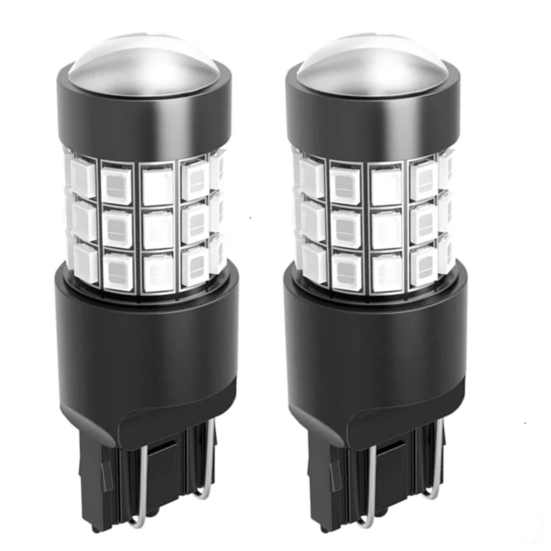 2PCS New T20 7443 W21/5W High Quality Super Bright 1500LM LED Car Brake Lamp Turn Signal Auto Parking Bulb Daytime Running Light |