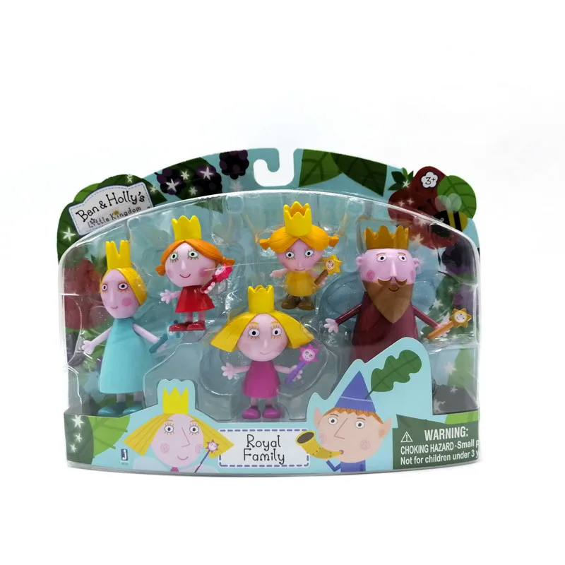 Подлинные куклы Бен и Холли фигурки маленького царства королевская семья