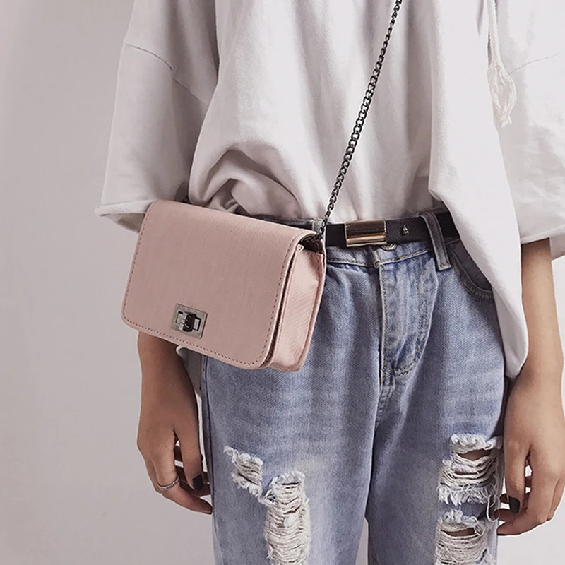 

Worean Shoulder Bag luxury handbags women bags designer Version Wild Girls Small Square Messenger Bag bolsa feminina