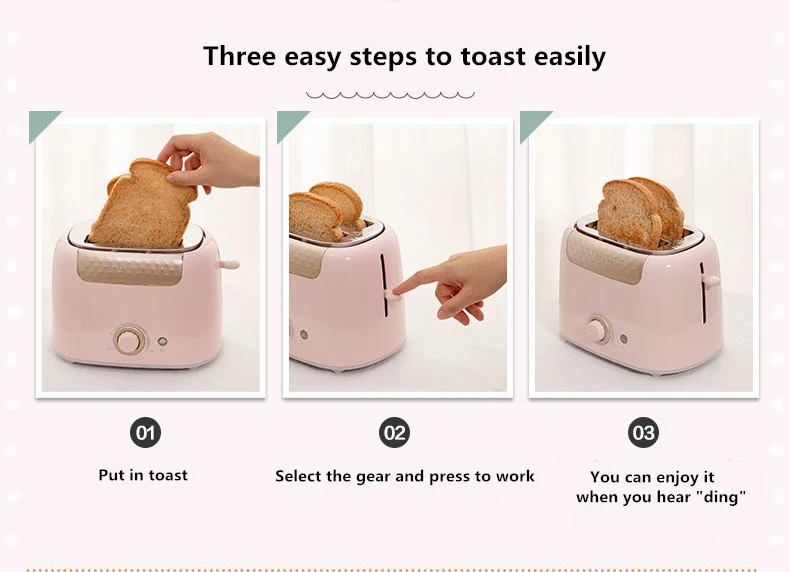 Домашний Многофункциональный тостерный аппарат полностью автоматический