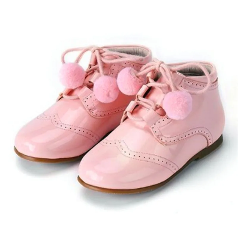 Фото Модные ботинки для девочек обувь принцессы из 2019 натуральной кожи малышей 1 3(China)