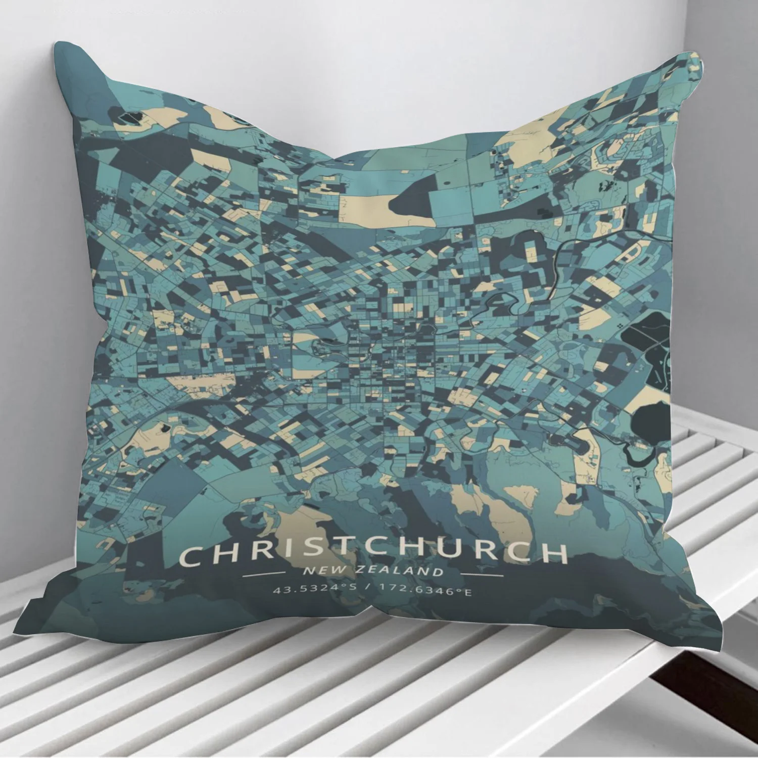 

Christchurch New Zealand Pillowcase Decorative Sofa Cushion Case Bed Pillow Cover Home Decor Car Cushion Cover 45*45cm