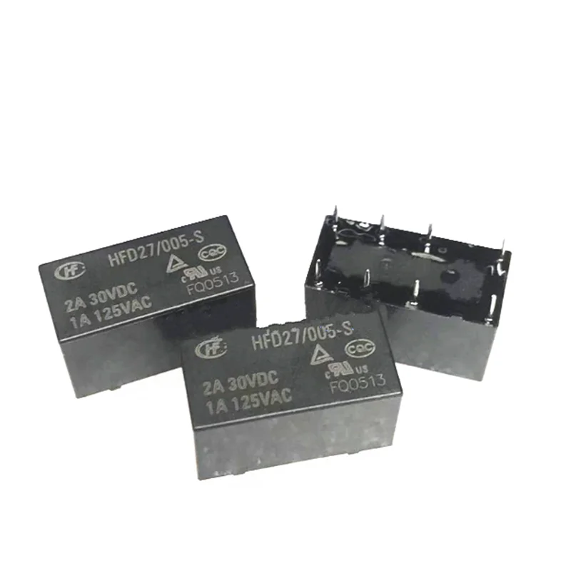 Горячая новинка 5V Реле HFD27/005-S HFD27-005-S HFD27 005 S HFD27005S 5VDC DC5V 5V 2A 8PIN