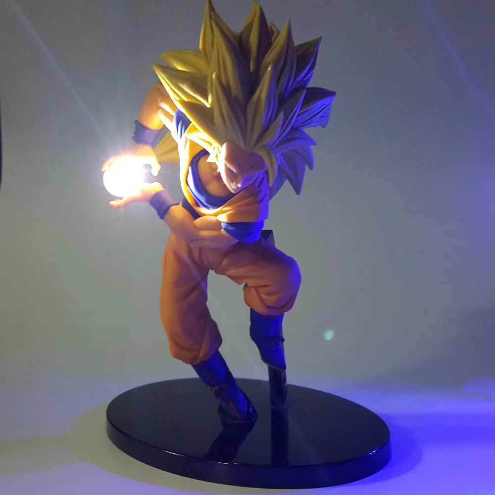 Figura Son Goku SSJ 3 - Dragon Ball con Luces Led 2