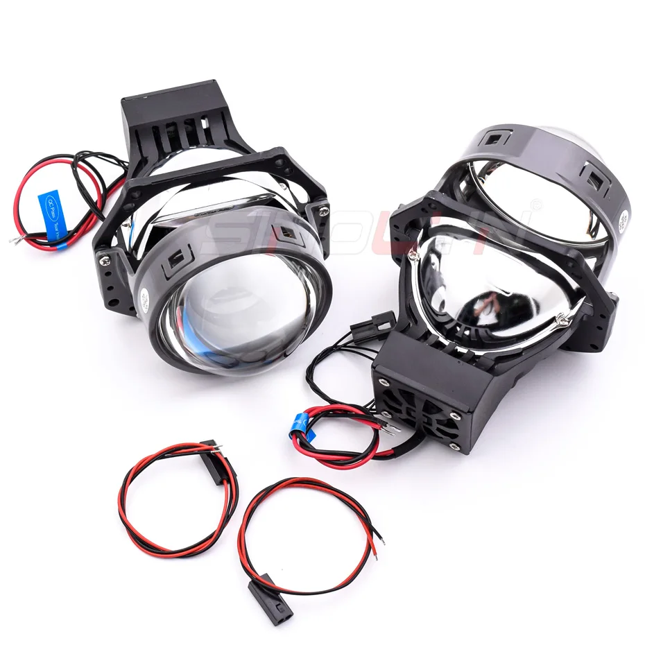 

Sinolyn 3,0 дюймов 5500K Bi светодиодный линзы проектора для Hella 3R G5 светодиодный фары для автомобильных фар ангельские глазки фары автомобильные аксессуары лед лампы для авто bi led линзы Би-лед модули