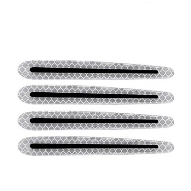 

Decor Car Sticker Door Handle Universal 8pcs/kit Bowl Double-sided adhesive Reflective