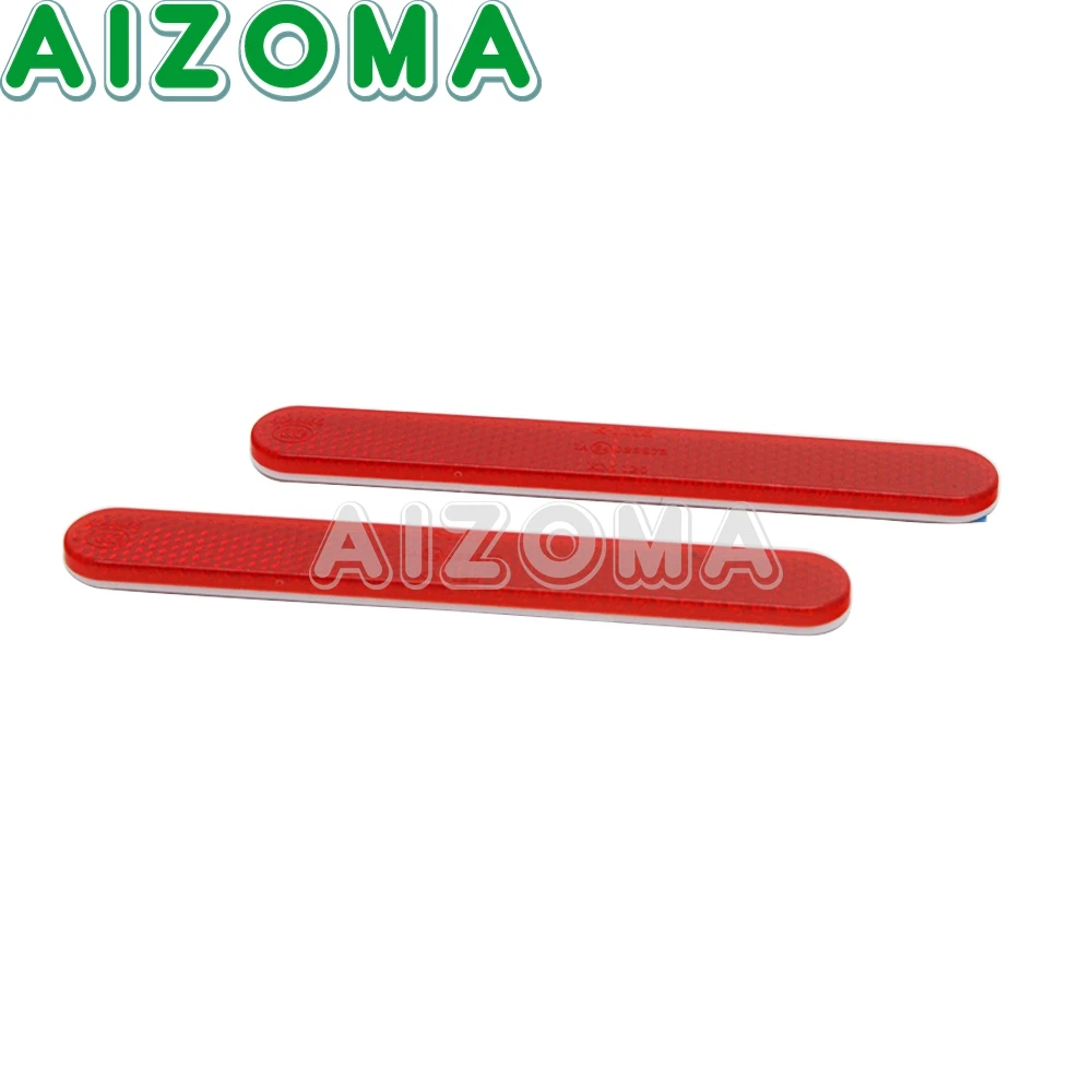 Отражающая наклейка на переднюю ножку вилки 2 шт. предупреждающая отражающая для