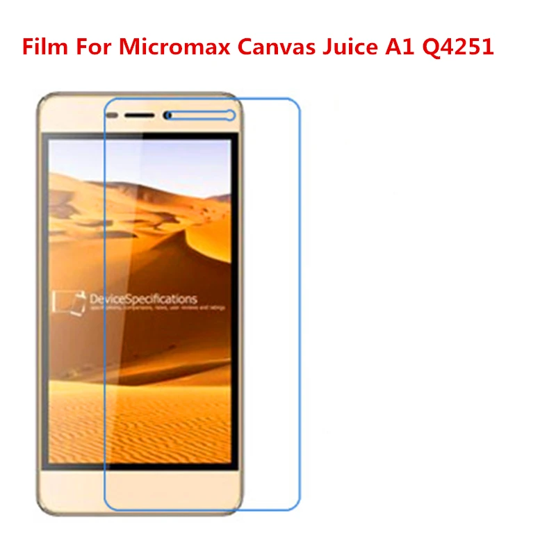 1/2/5/10 шт. ультратонкая прозрачная защитная пленка для HD ЖК-экрана с тканевой пленкой для очистки для Micromax Canvas Juice A1 Q4251.